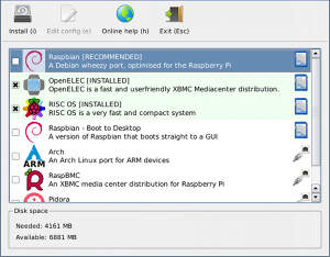 Raspberry Pi NOOBS Installer