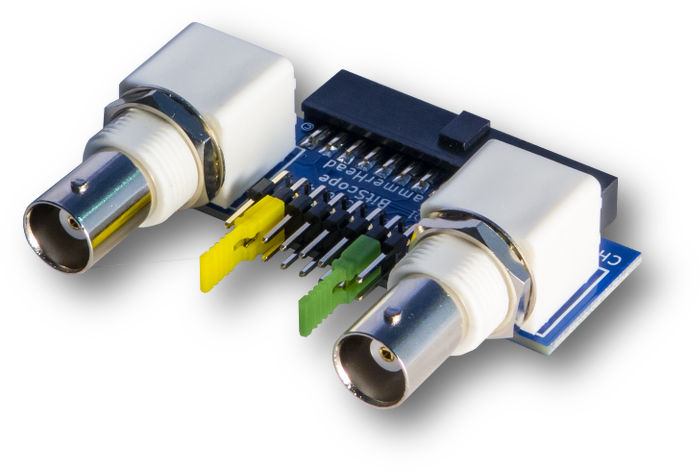 BitScope Smart Port 01, Dual Channel Mixed Signal BNC Probe Adapter (aka Hammerhead)